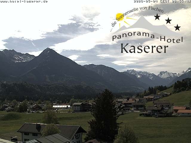 Archiv Foto Webcam Fischen, Hotel Garni Kaserer