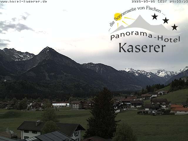 Archiv Foto Webcam Fischen, Hotel Garni Kaserer