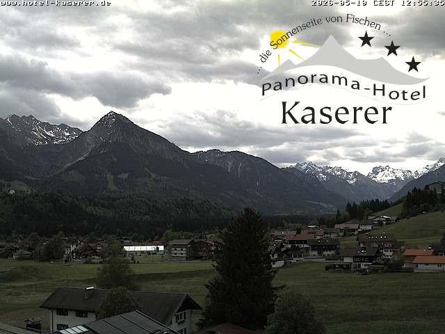 Archiv Foto Webcam Fischen, Hotel Garni Kaserer