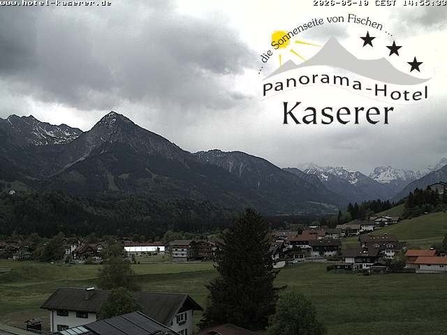 Archiv Foto Webcam Fischen, Hotel Garni Kaserer