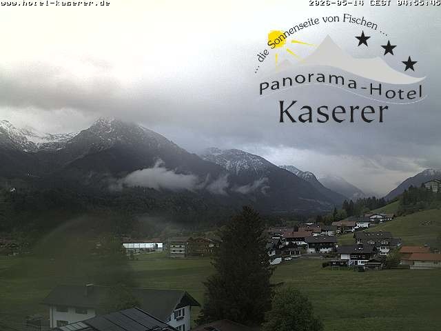 Archiv Foto Webcam Fischen, Hotel Garni Kaserer