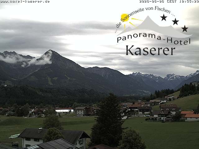 Archiv Foto Webcam Fischen, Hotel Garni Kaserer