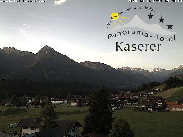 Archiv Foto Webcam Fischen, Hotel Garni Kaserer