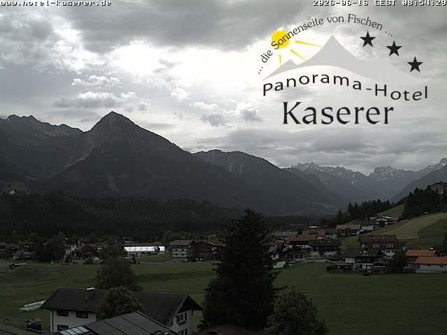 Archiv Foto Webcam Fischen, Hotel Garni Kaserer