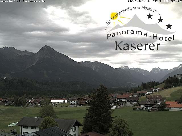 Archiv Foto Webcam Fischen, Hotel Garni Kaserer