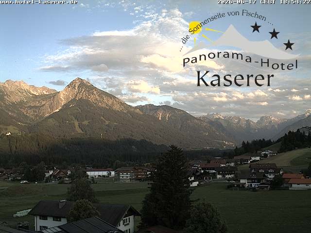 Archiv Foto Webcam Fischen, Hotel Garni Kaserer