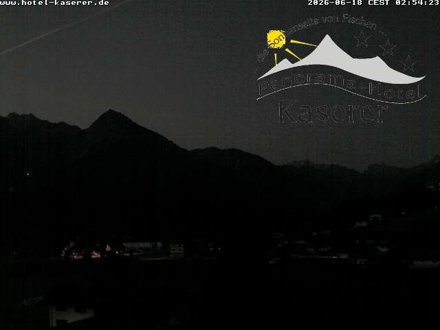 Archiv Foto Webcam Fischen, Hotel Garni Kaserer