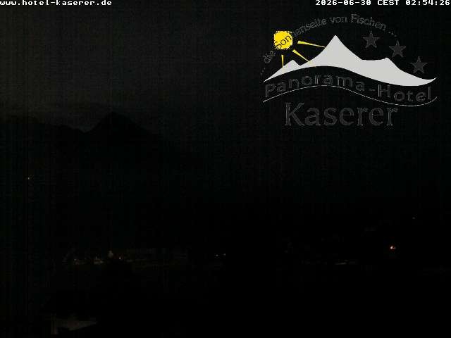 Archiv Foto Webcam Fischen, Hotel Garni Kaserer