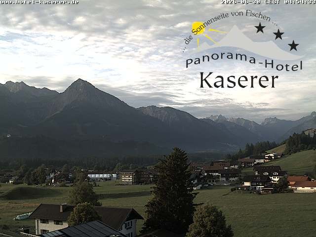 Archiv Foto Webcam Fischen, Hotel Garni Kaserer