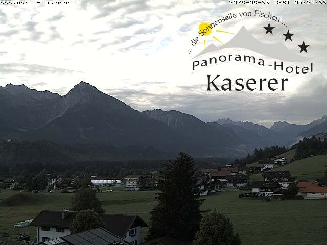 Archiv Foto Webcam Fischen, Hotel Garni Kaserer