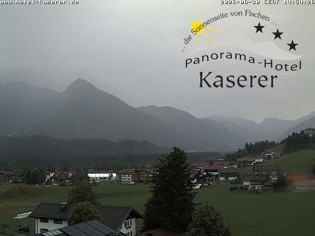 Archiv Foto Webcam Fischen, Hotel Garni Kaserer