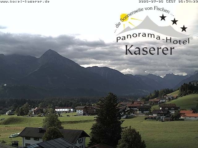 Archiv Foto Webcam Fischen, Hotel Garni Kaserer
