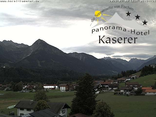 Archiv Foto Webcam Fischen, Hotel Garni Kaserer