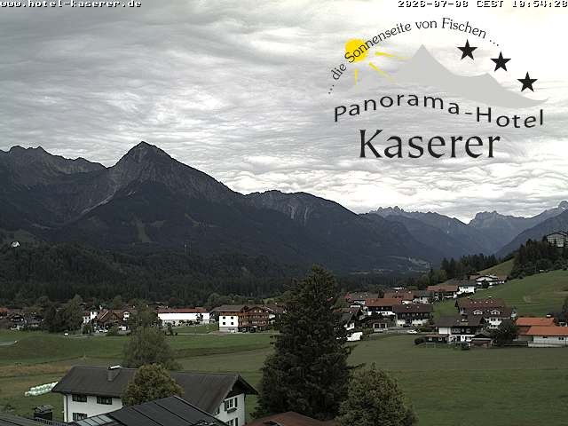 Archiv Foto Webcam Fischen, Hotel Garni Kaserer
