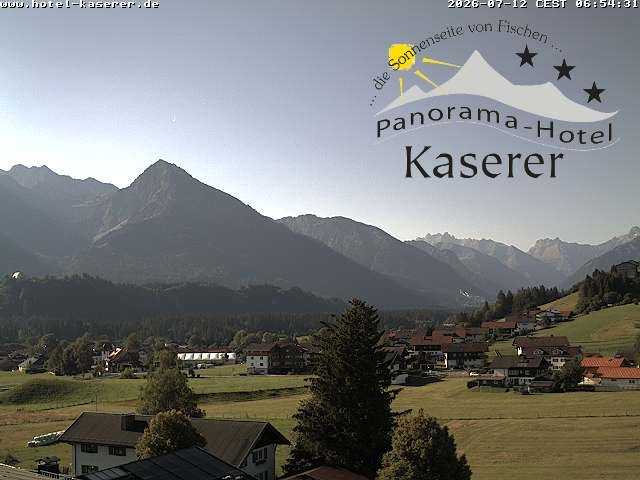 Archiv Foto Webcam Fischen, Hotel Garni Kaserer