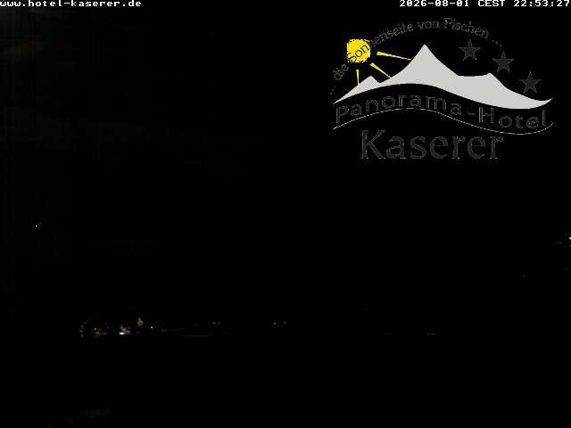 Archived image Webcam Fischen in the Allgäu, Kaserer Hotel
