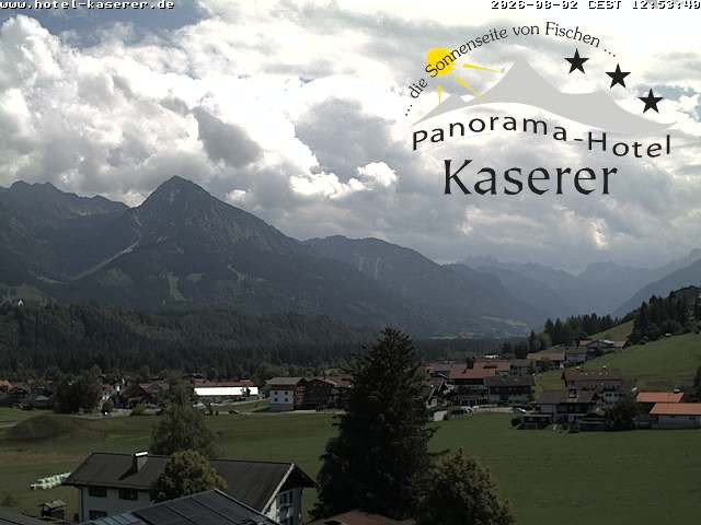 Archiv Foto Webcam Fischen, Hotel Garni Kaserer