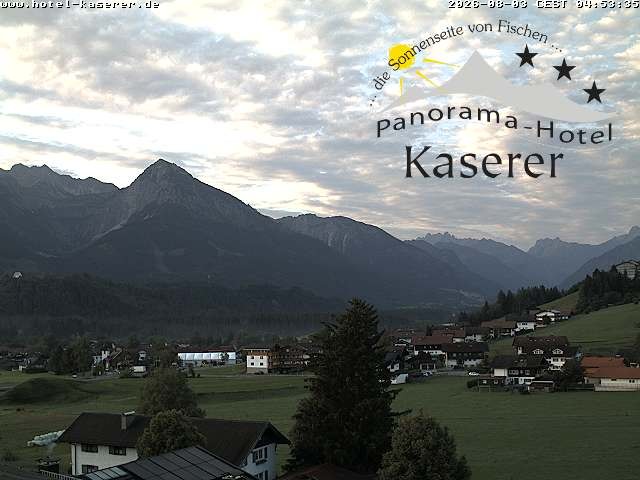 Archiv Foto Webcam Fischen, Hotel Garni Kaserer