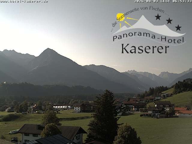 Archiv Foto Webcam Fischen, Hotel Garni Kaserer