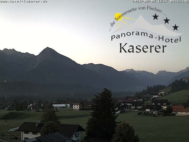 Archiv Foto Webcam Fischen, Hotel Garni Kaserer