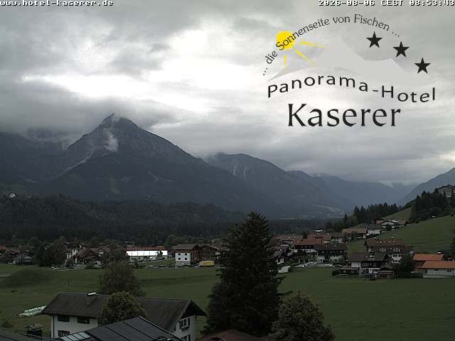 Archiv Foto Webcam Fischen, Hotel Garni Kaserer