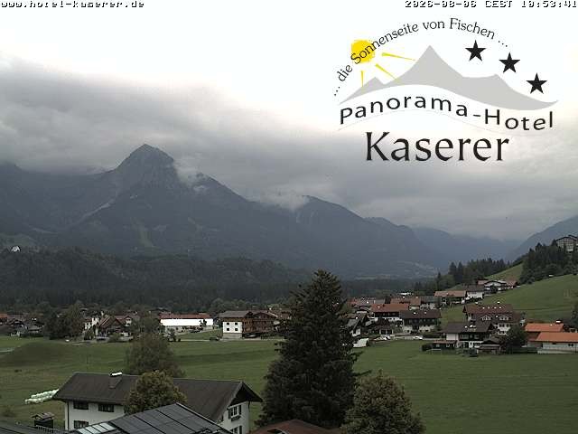Archiv Foto Webcam Fischen, Hotel Garni Kaserer