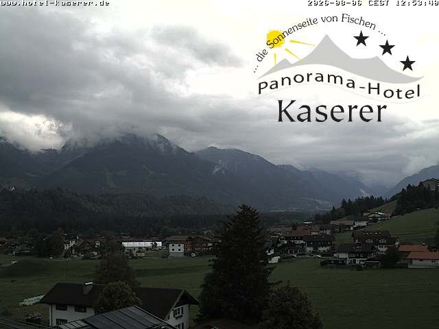 Archiv Foto Webcam Fischen, Hotel Garni Kaserer