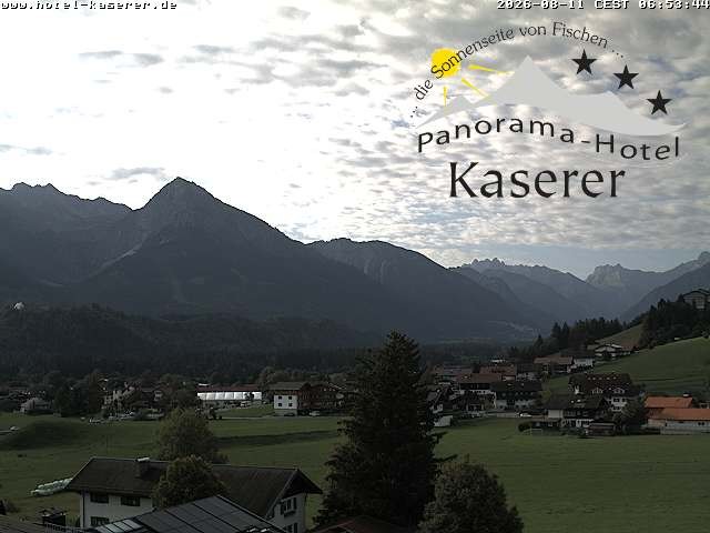 Archiv Foto Webcam Fischen, Hotel Garni Kaserer