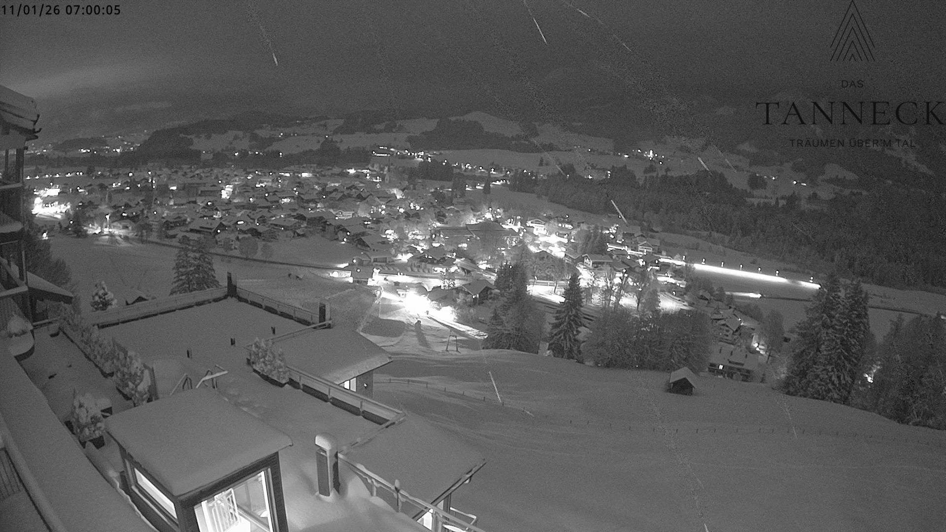 Archiv Foto Webcam Fischen, Hotel Tanneck