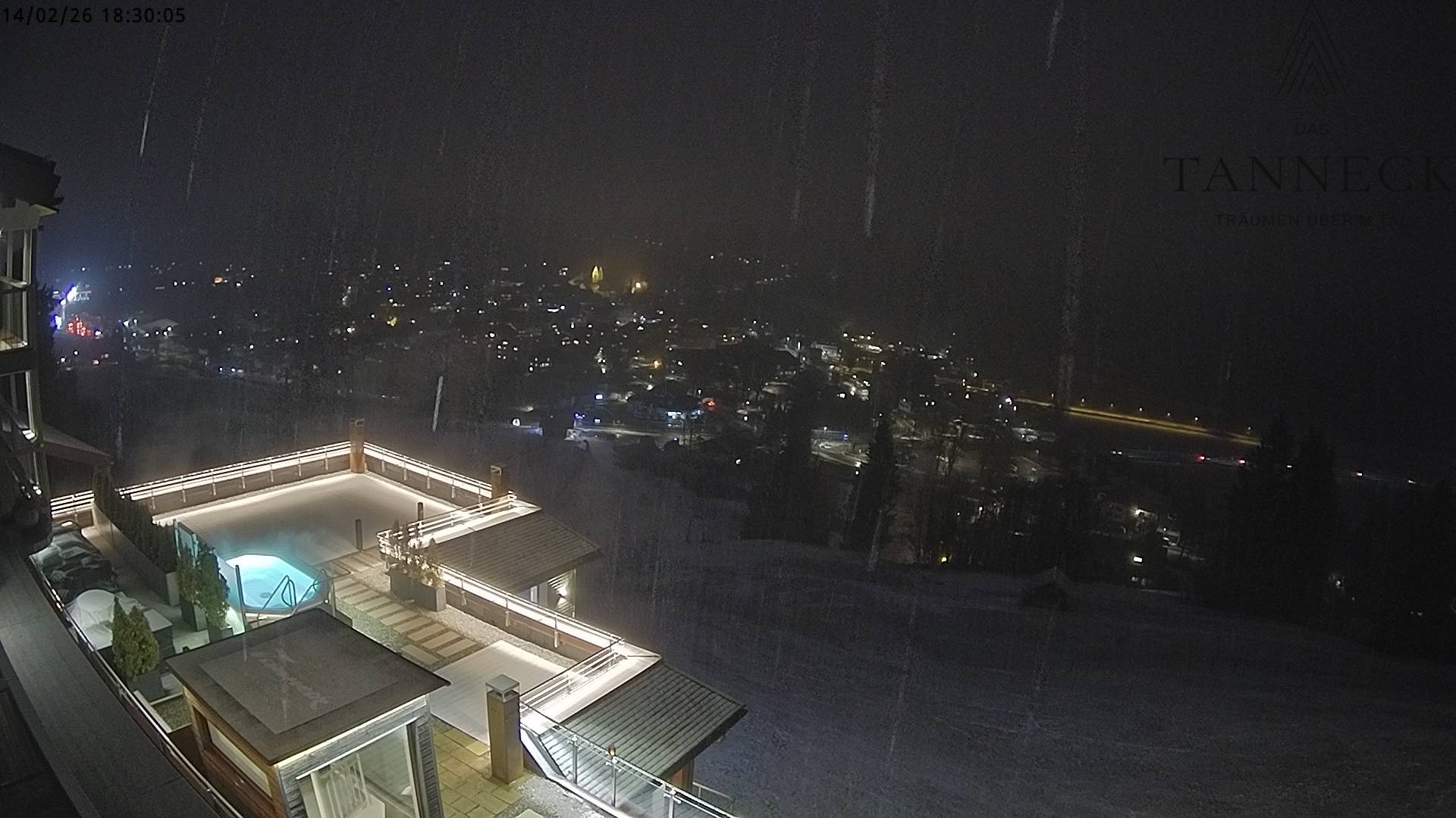 Archiv Foto Webcam Fischen, Hotel Tanneck