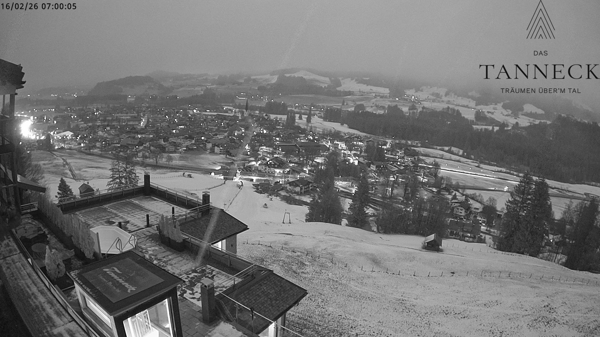 Archiv Foto Webcam Fischen, Hotel Tanneck