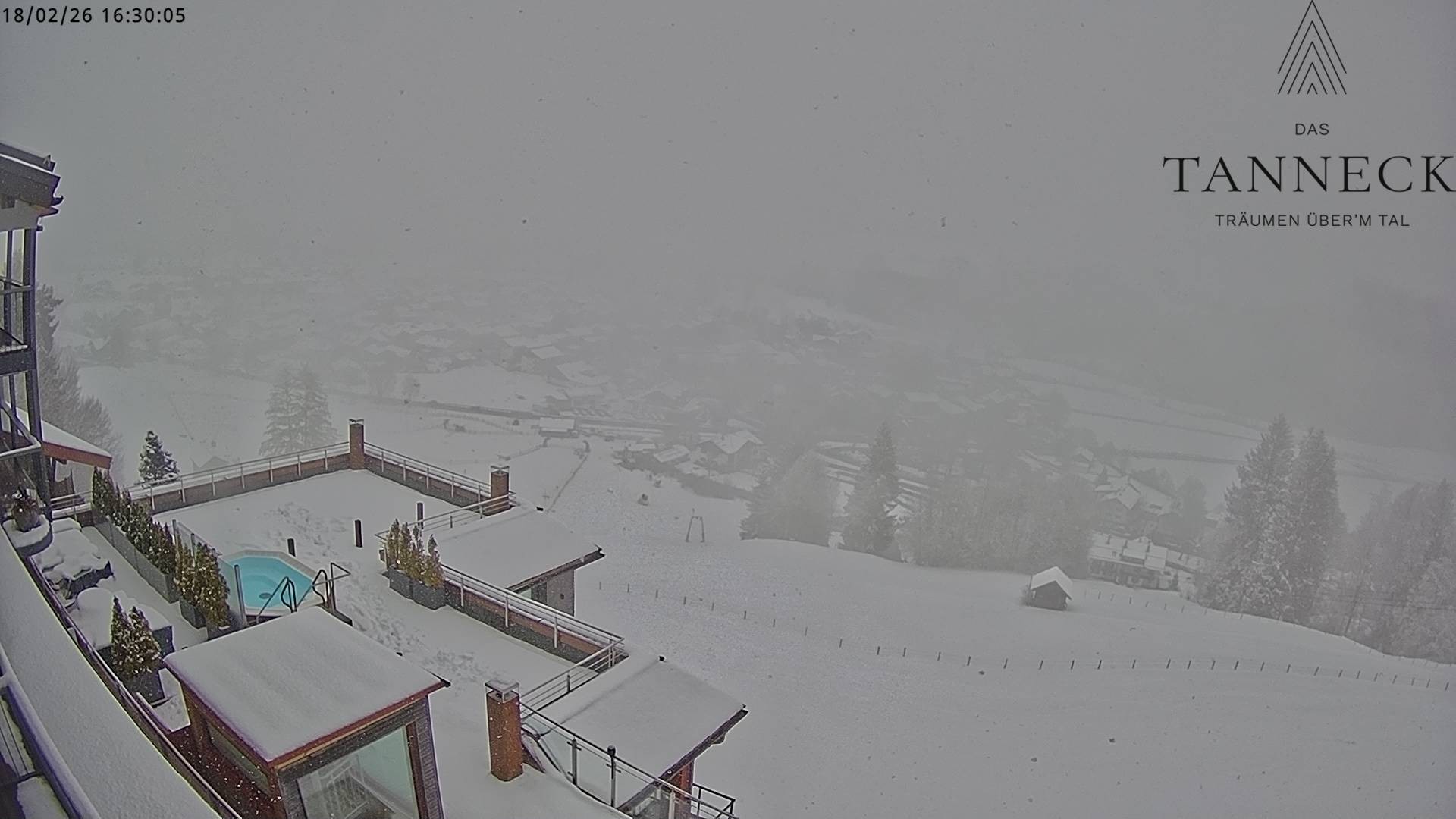 Archiv Foto Webcam Fischen, Hotel Tanneck