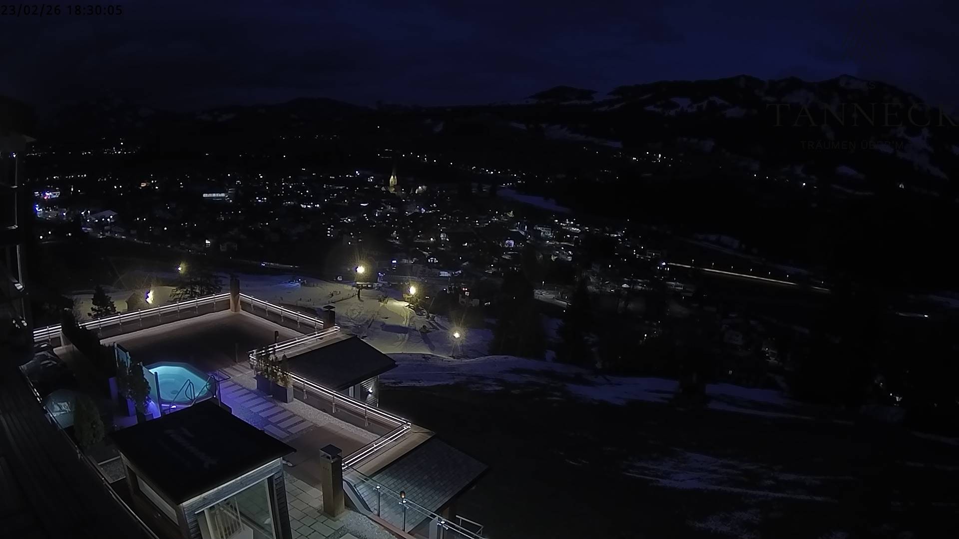 Archiv Foto Webcam Fischen, Hotel Tanneck