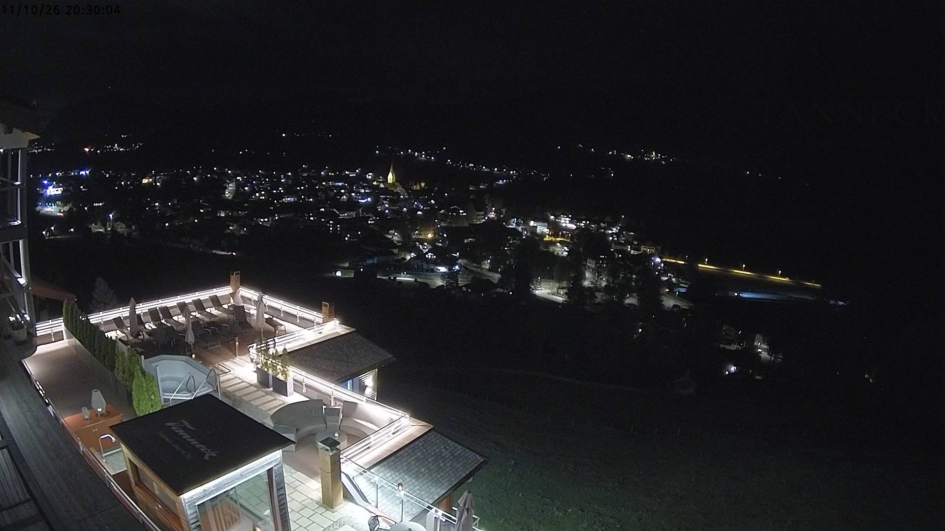 Archiv Foto Webcam Fischen, Hotel Tanneck
