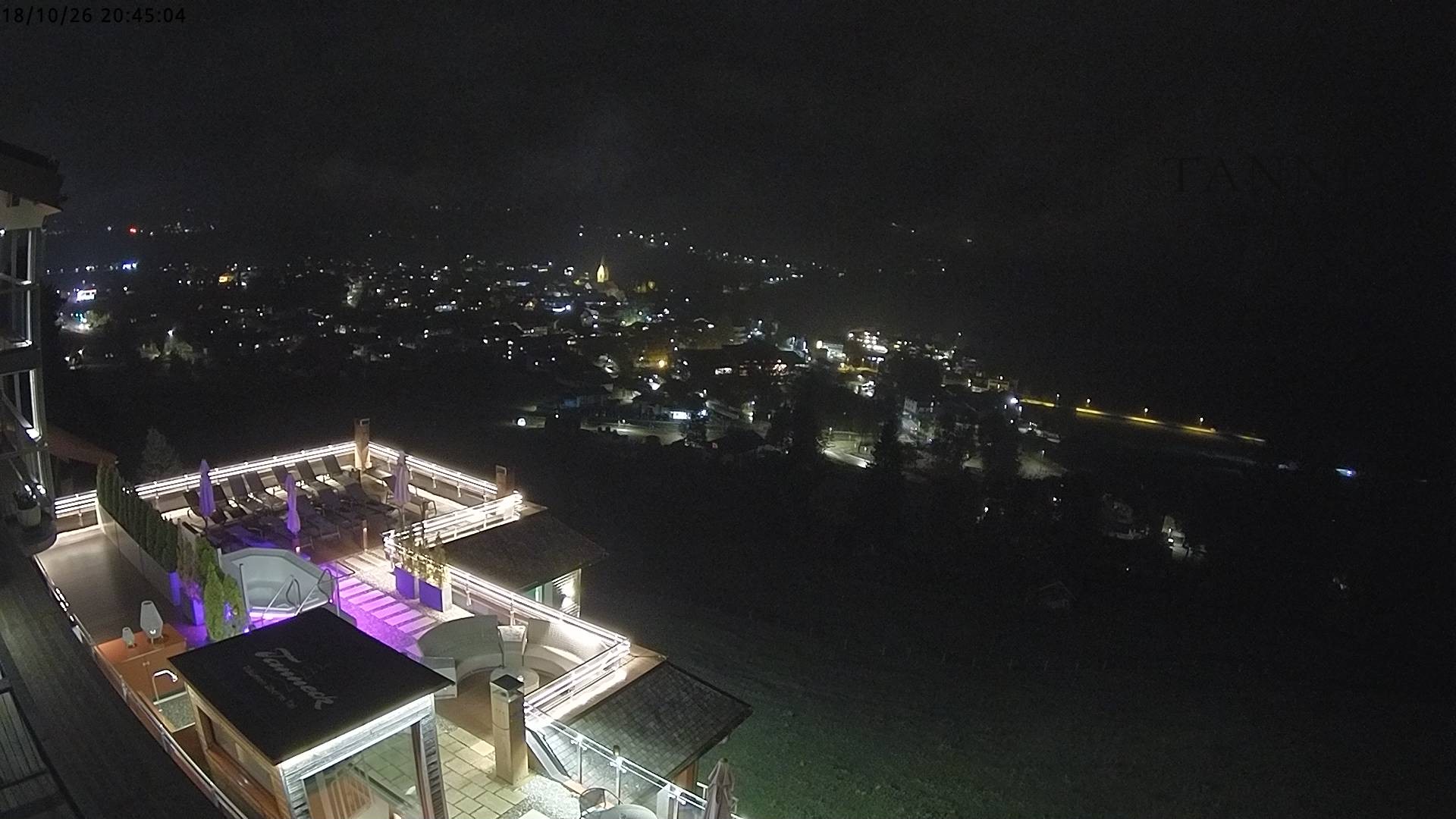 Archiv Foto Webcam Fischen, Hotel Tanneck