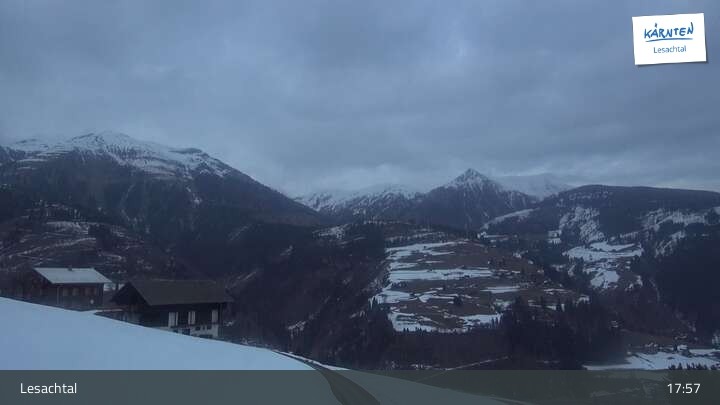 Archiv Foto Webcam Lesachtal in Kärnten