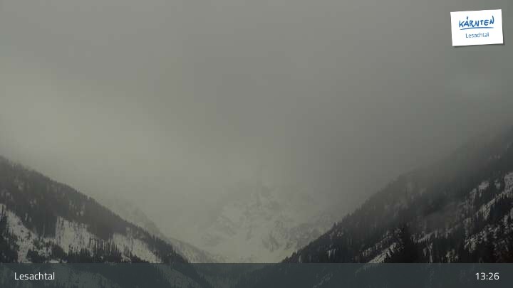 Archiv Foto Webcam Lesachtal in Kärnten