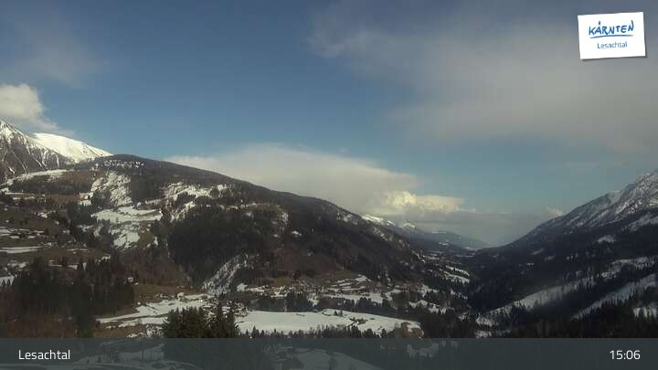 Archiv Foto Webcam Lesachtal in Kärnten
