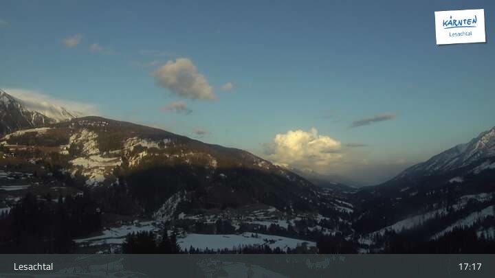 Archiv Foto Webcam Lesachtal in Kärnten
