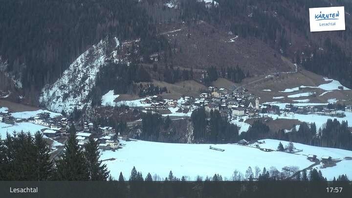 Archiv Foto Webcam Lesachtal in Kärnten
