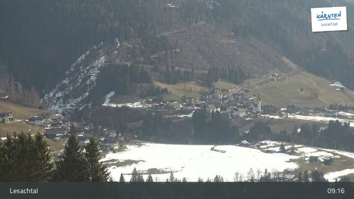 Archiv Foto Webcam Lesachtal in Kärnten