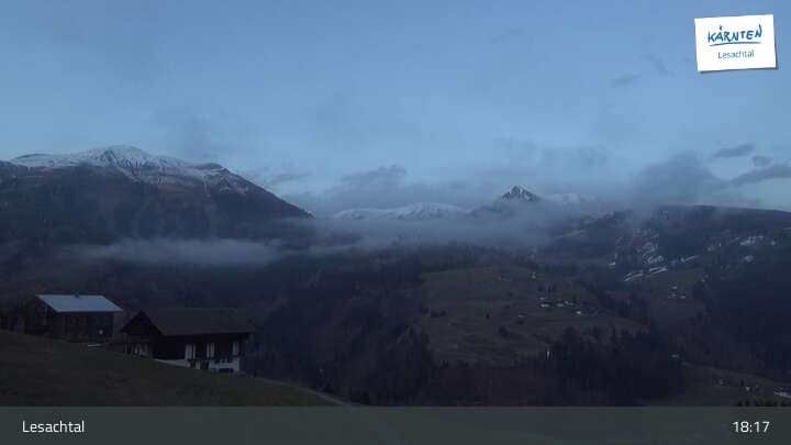 Archiv Foto Webcam Lesachtal in Kärnten