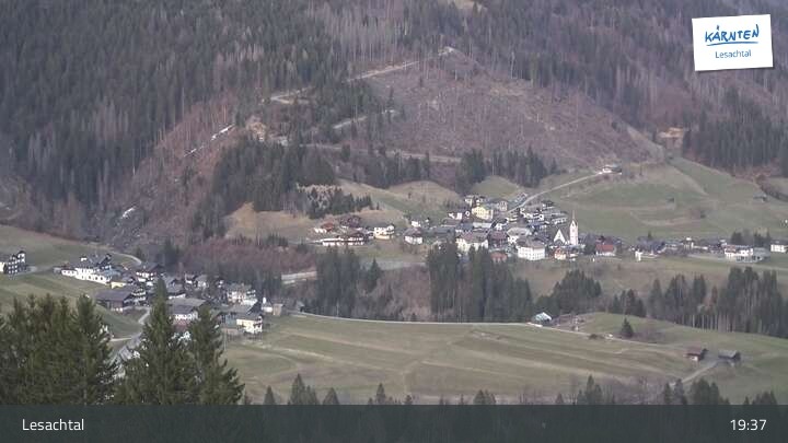 Archiv Foto Webcam Lesachtal in Kärnten
