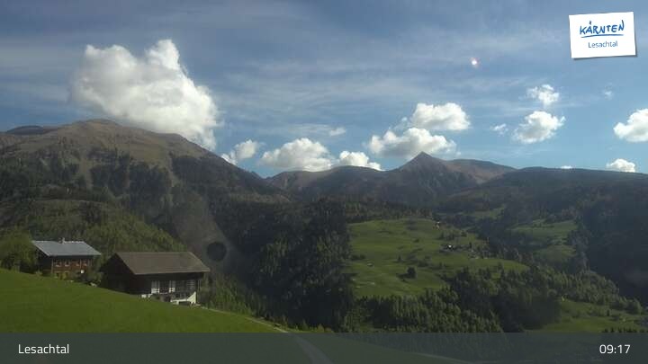 Archiv Foto Webcam Lesachtal in Kärnten