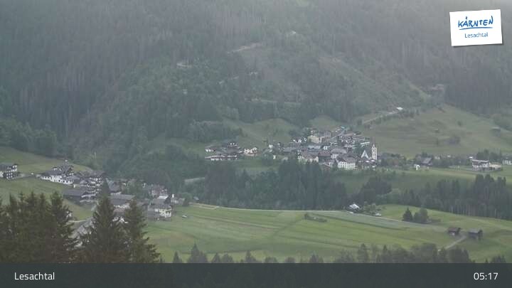 Archiv Foto Webcam Lesachtal in Kärnten