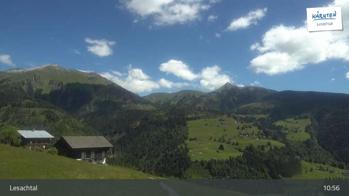 Archiv Foto Webcam Lesachtal in Kärnten