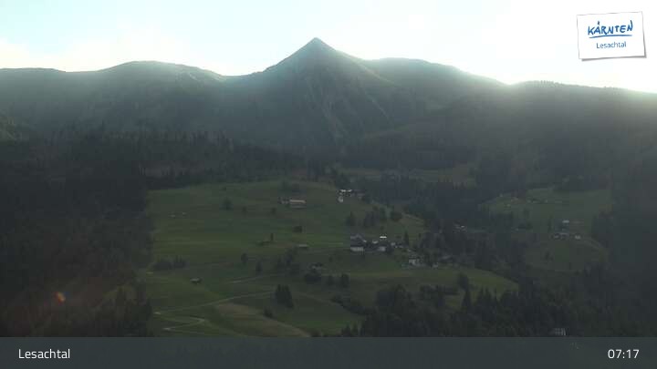 Archiv Foto Webcam Lesachtal in Kärnten