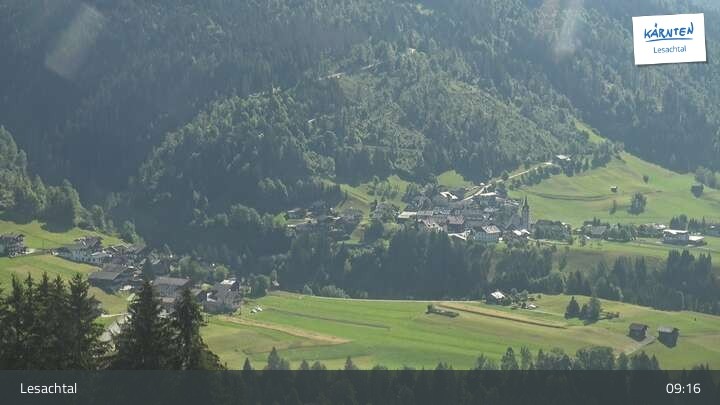 Archiv Foto Webcam Lesachtal in Kärnten