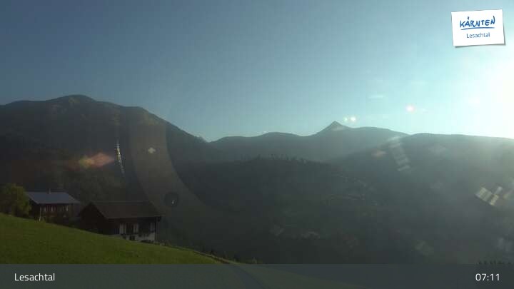 Archiv Foto Webcam Lesachtal in Kärnten