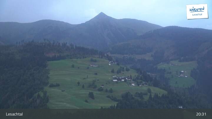 Archiv Foto Webcam Lesachtal in Kärnten